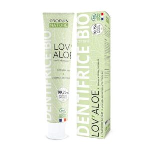 Tube vert dentifrice lov'aloe 75ml