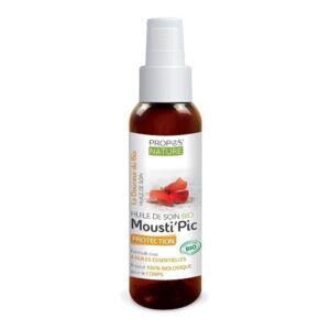 Spray blanc et marron Mousti'pic 100ml